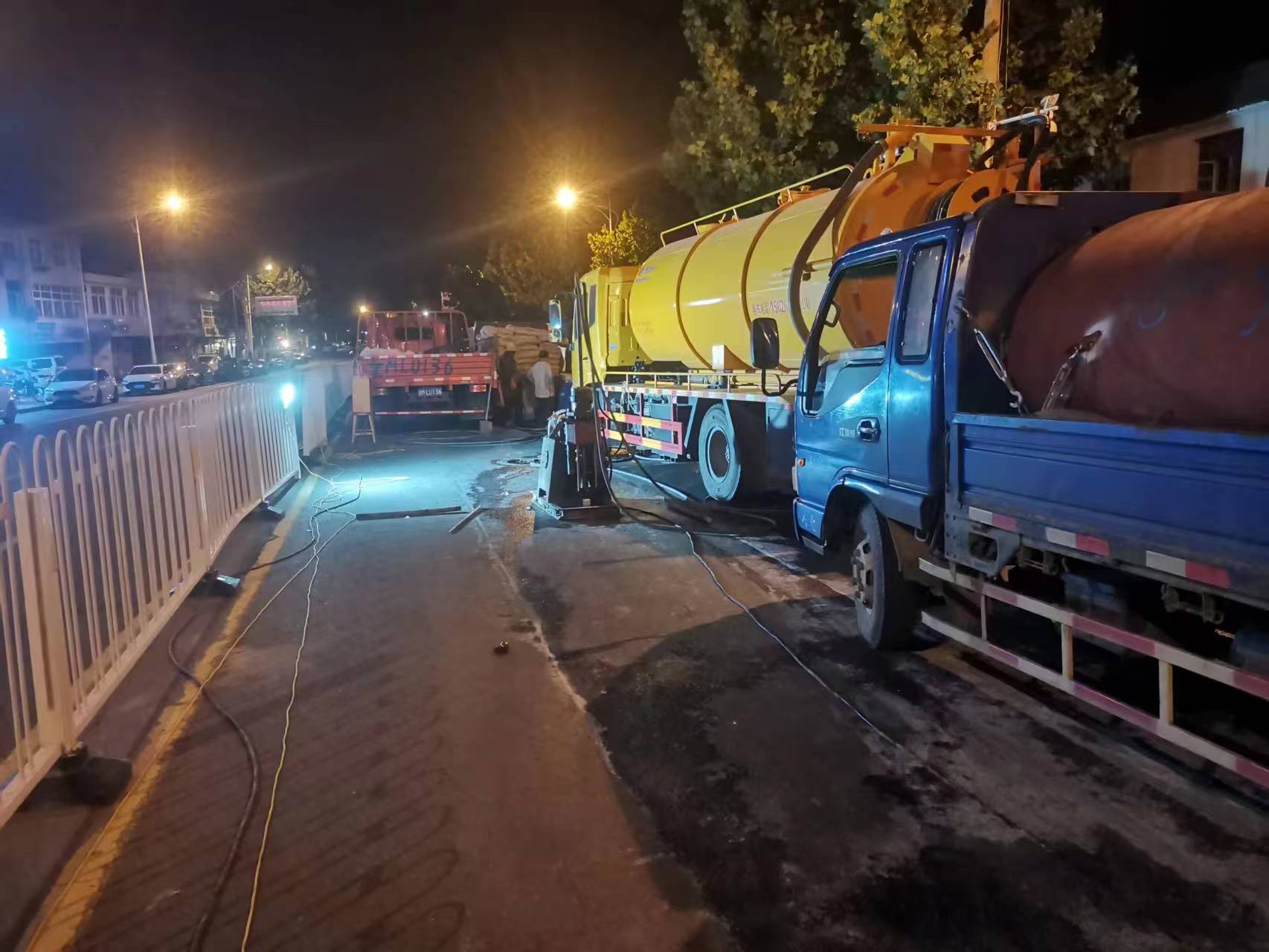 金江镇路面压密注浆